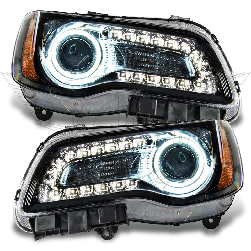 ORACLE Lighting Oracle 11-14 Chrysler 300C SMD HL - Black - NON HID - Orange