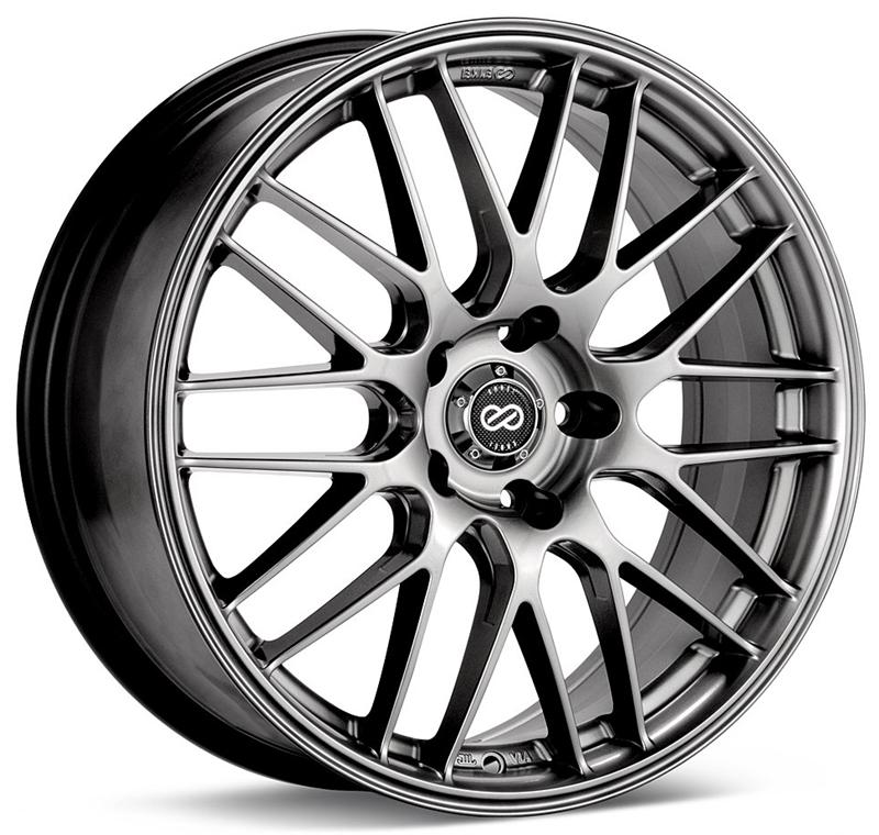 Enkei EKM3 17x7 5x100 45mm offset 72.8 Bore Diameter Hyper Silver Wheel