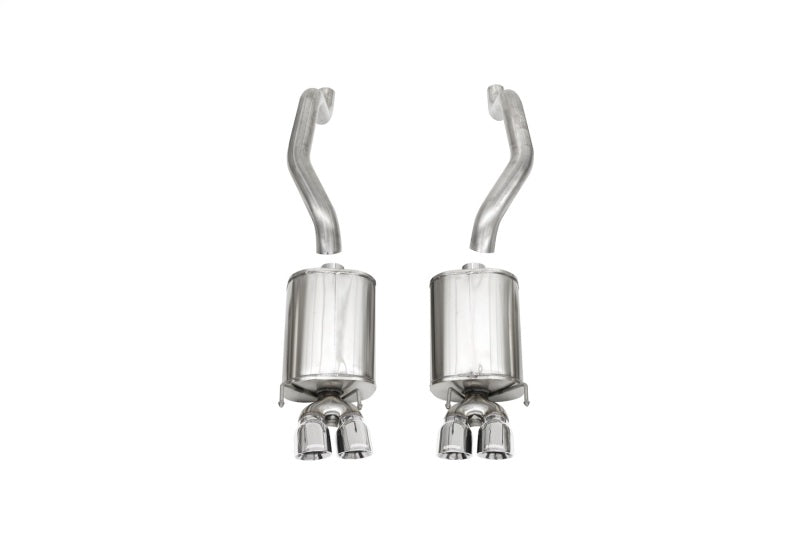 CORSA Performance Corsa 2009-2013 Chevrolet Corvette C6 6.2L V8 Polished Sport Axle-Back Exhaust