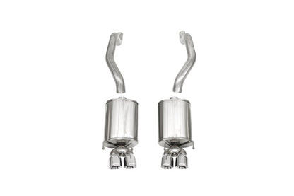 CORSA Performance Corsa 2009-2013 Chevrolet Corvette C6 6.2L V8 Polished Sport Axle-Back Exhaust