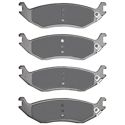 R1 Concepts R1 02-24 Chrysler Aspen Rear R1 Ceramic Brake Pads