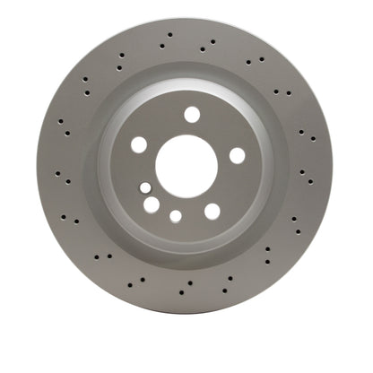 DFC 03-06 Mercedes-Benz CL55 AMG Rear Drilled GeoSPEC Coated Rotor