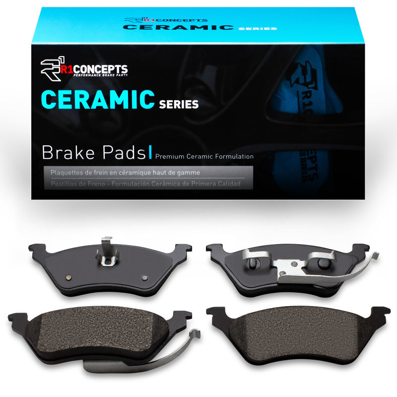 R1 Concepts R1 01-07 Dodge Caravan Rear Ceramic Brake Pads