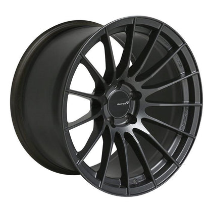 Enkei RS05-RR 18x10.5 22mm ET 5x114.3 75.0 Bore Matte Gunmetal Wheel Evo 10