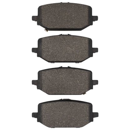 R1 Concepts R1 22-26 Honda Passport Rear Ceramic Brake Pads