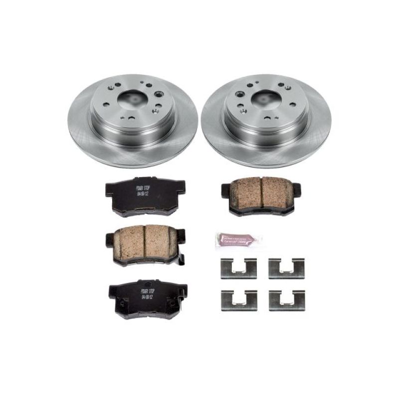 PowerStop Power Stop 02-04 Honda CR-V Rear Autospecialty Brake Kit