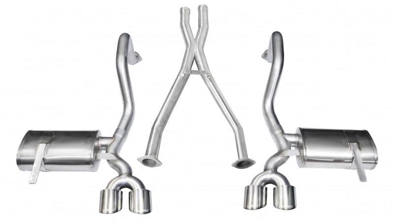 CORSA Performance Corsa 1997-2004 Chevrolet Corvette C5 Z06 5.7L V8 Polished Xtreme Cat-Back + XO Exhaust