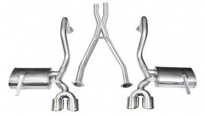CORSA Performance Corsa 1997-2004 Chevrolet Corvette C5 Z06 5.7L V8 Polished Xtreme Cat-Back + XO Exhaust
