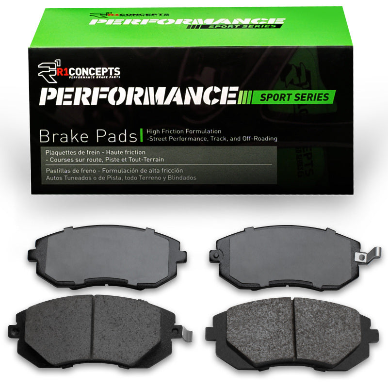 R1 Concepts R1 2002-2012 Saab 9-2X Front R1 Performance Sport Pads