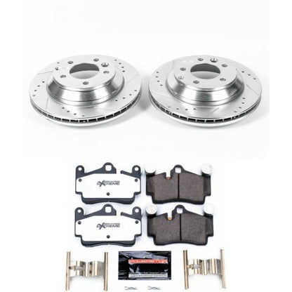 PowerStop Power Stop 07-15 Audi Q7 Rear Z26 Street Warrior Brake Kit