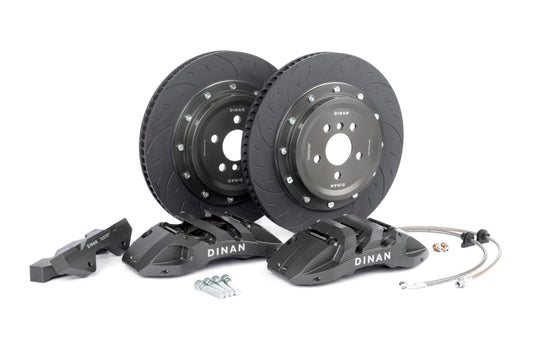 Dinan 21-26 BMW 430i Front Big Brake Kit - 395x34mm 6 Piston - Grey