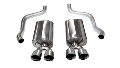 CORSA Performance Corsa 2009-2013 Chevrolet Corvette C6 6.2L V8 Polished Sport Axle-Back Exhaust