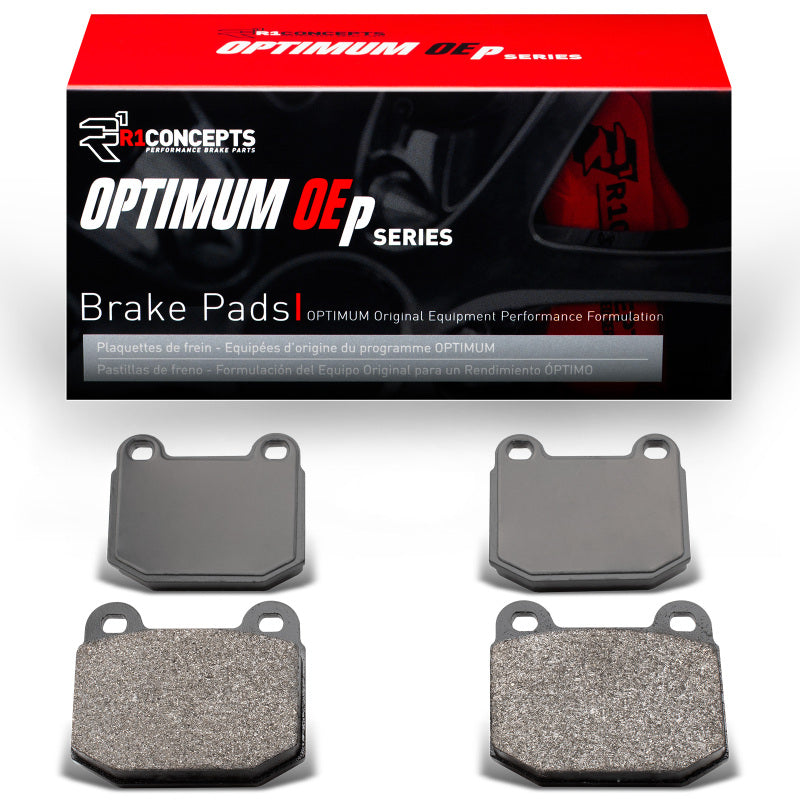 R1 Concepts R1 05-11 Tesla Roadster Front Optimum OE Brake Pads