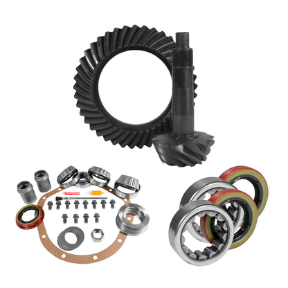 Yukon Gear & Axle Yukon Gear 8.875in GM 12T 3.08 Rear Ring & Pinion Install Kit Axle Bearings and Seals