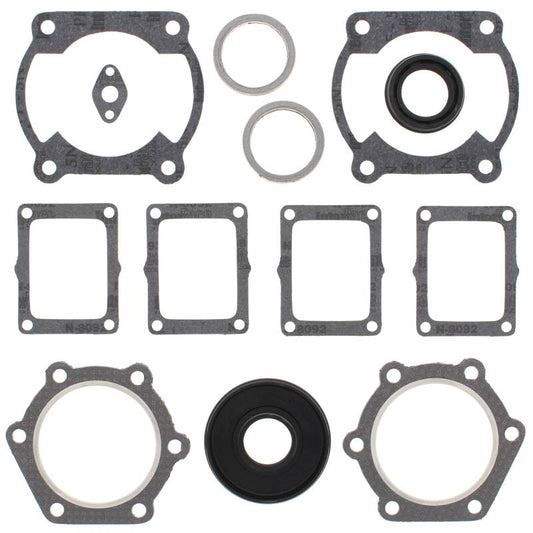 Vertex Pistons Vertex Gaskets 85-91 Yamaha Excell V XL540 Complete Gasket Kit w/ Oil Seals