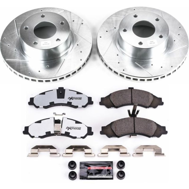 PowerStop Power Stop 2004 Pontiac GTO Front Z26 Street Warrior Brake Kit