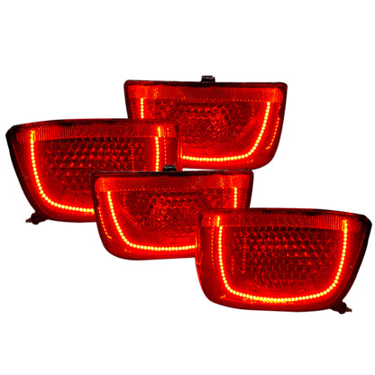 ORACLE Lighting Oracle Chevy Camaro 10-13 Afterburner 2.0 Tail Light Halo Kit - Red