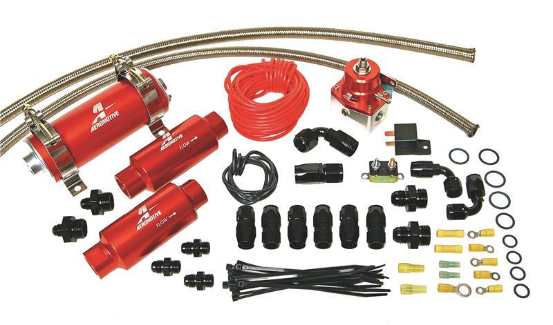 Aeromotive A1000 EFI Fuel System (11101 Pump/13101 Reg/Filters/Hose/Etc.)