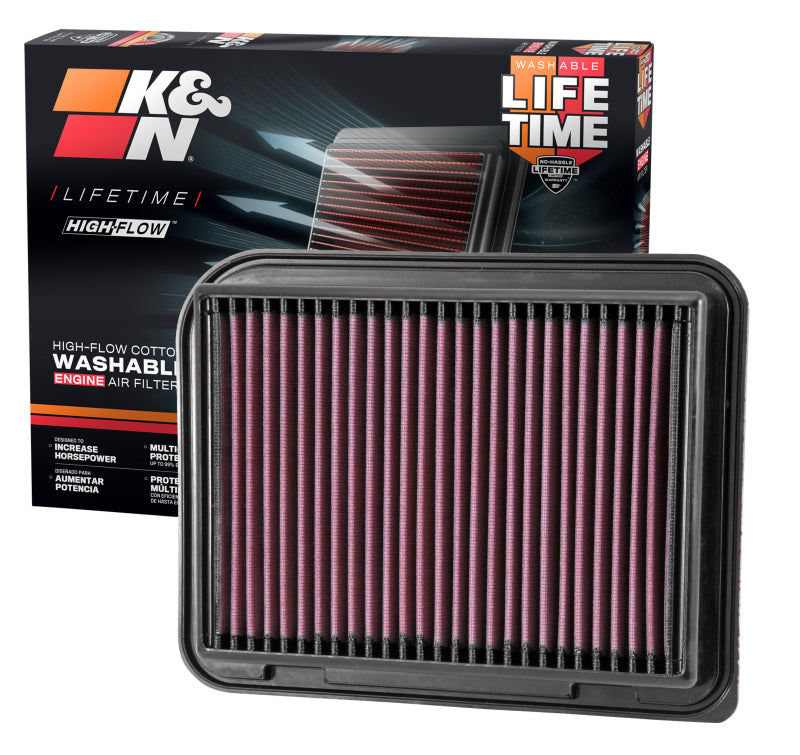 K&N Engineering K&N Replacement Panel Air Filter for Mitsubishi 12-15 Outlander/12-14 ASX/13-14 Lancer