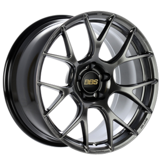 BBS RE-V7 18x9.5 5x114.3 ET45 Diamond Black Wheel -82mm PFS/Clip Required