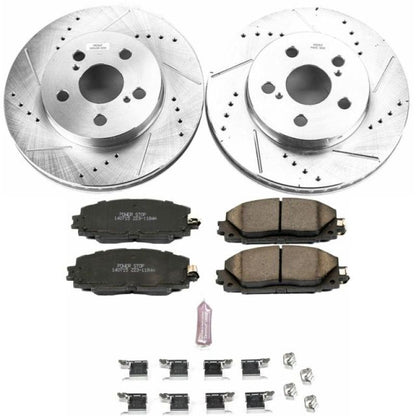 PowerStop Power Stop 16-18 Toyota Prius Front Z23 Evolution Sport Brake Kit