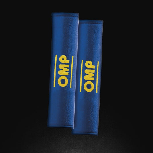OMP Belt Pads (Pair) - Blue Safety Harness Pads 2 in.
