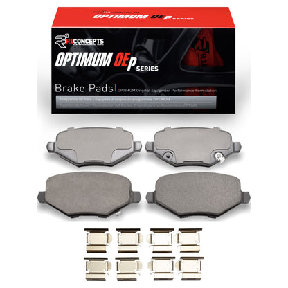 R1 Concepts R1 12-16 Chrysler Town & Country Rear Optimum OE Pads & Hardware Kit