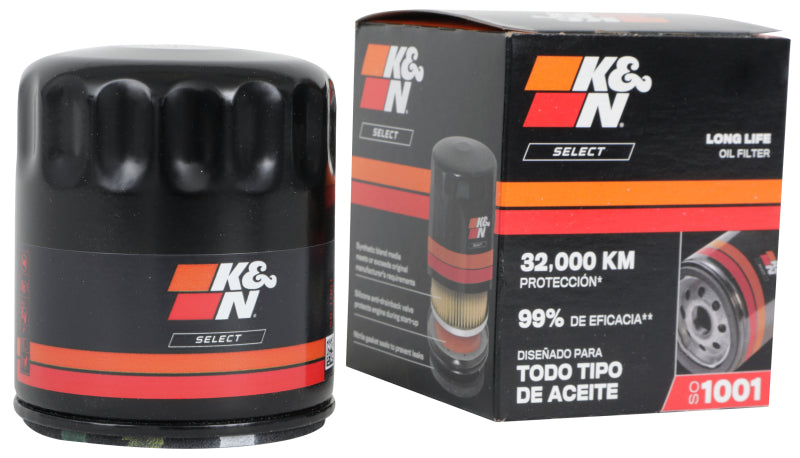 K&N Engineering K&N 04-18 Chevrolet Aveo 1.6L L4 / 04-16 Chevrolet Tornado 1.8L L4 Spin-On Oil Filter