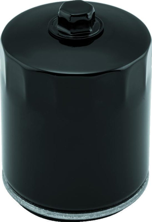 TwinPower Twin Power M8 Black Oil  Filter With Nut Replaces H-D 62700296