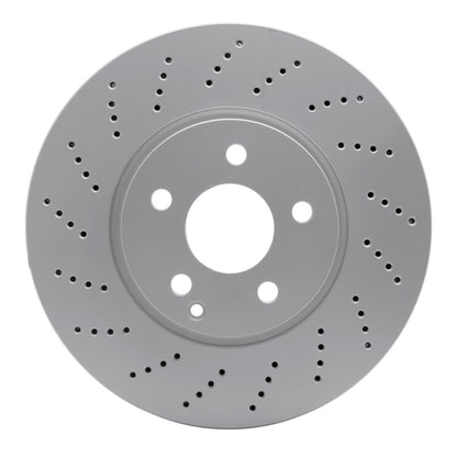 DFC 08-16 Mercedes-Benz E400 Front Drilled GeoSPEC Coated Rotor