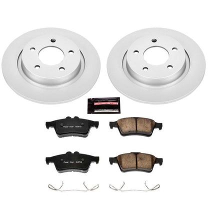 PowerStop Power Stop 04-13 Mazda 3 Rear Z17 Evolution Geomet Coated Brake Kit