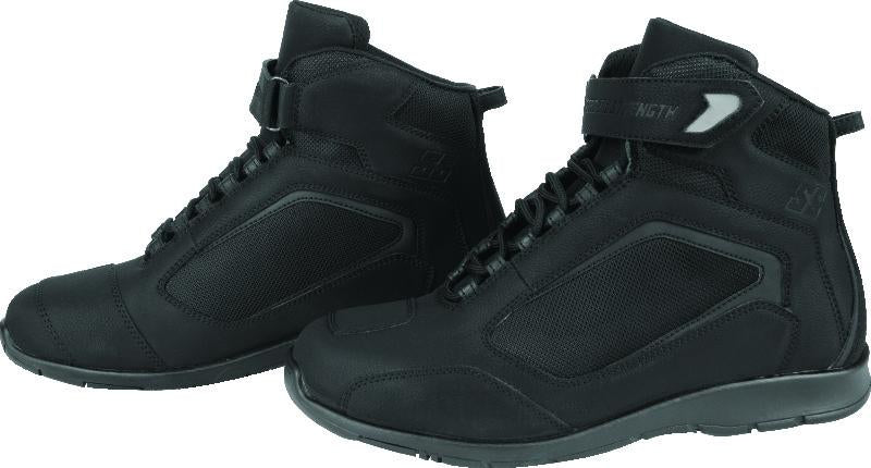 Speed and Strength Moment of Truth Leather Shoe Black Size - 8