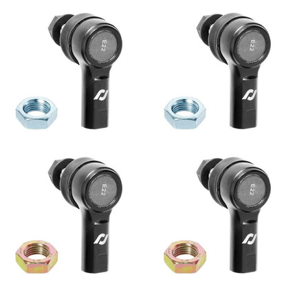 RockJock Antirock Sway Bar End Link Sealed Rod End Pack (Thin Jam Nuts)