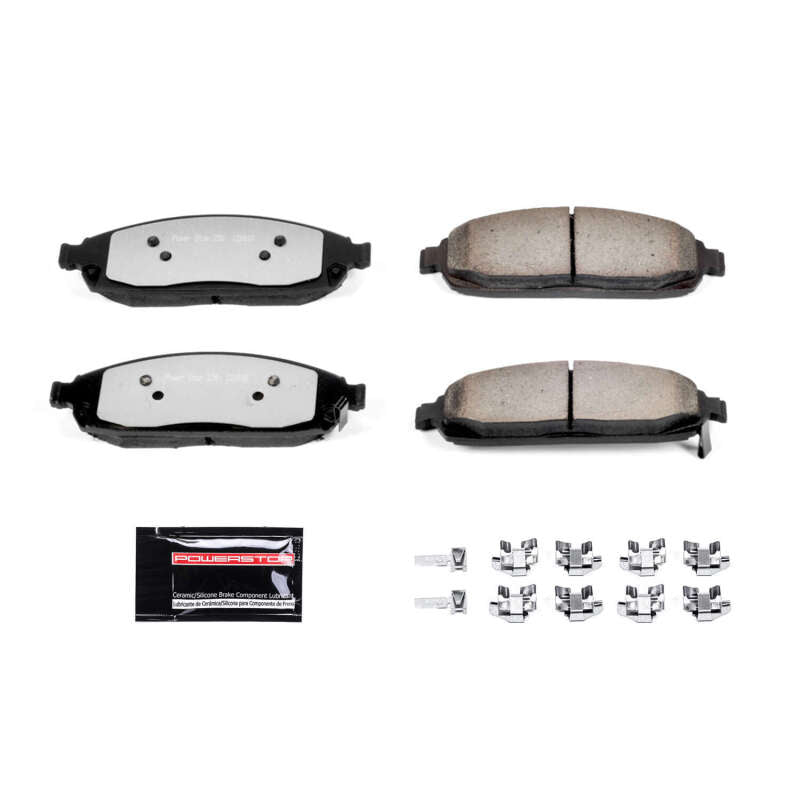 PowerStop Power Stop 06-10 Jeep Commander Front Z36 Truck & Tow Brake Pads w/Hardware