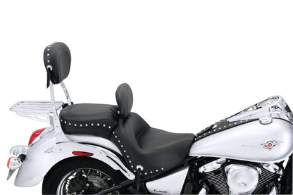 Mustang Motorcycle Mustang Kawasaki VN900 Tank Bib w/Studs - Black