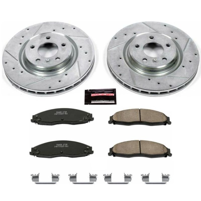 PowerStop Power Stop 05-08 Pontiac Grand Prix Front Z23 Evolution Sport Brake Kit
