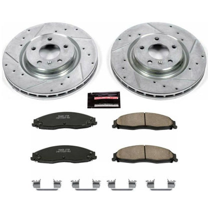PowerStop Power Stop 05-08 Pontiac Grand Prix Front Z23 Evolution Sport Brake Kit