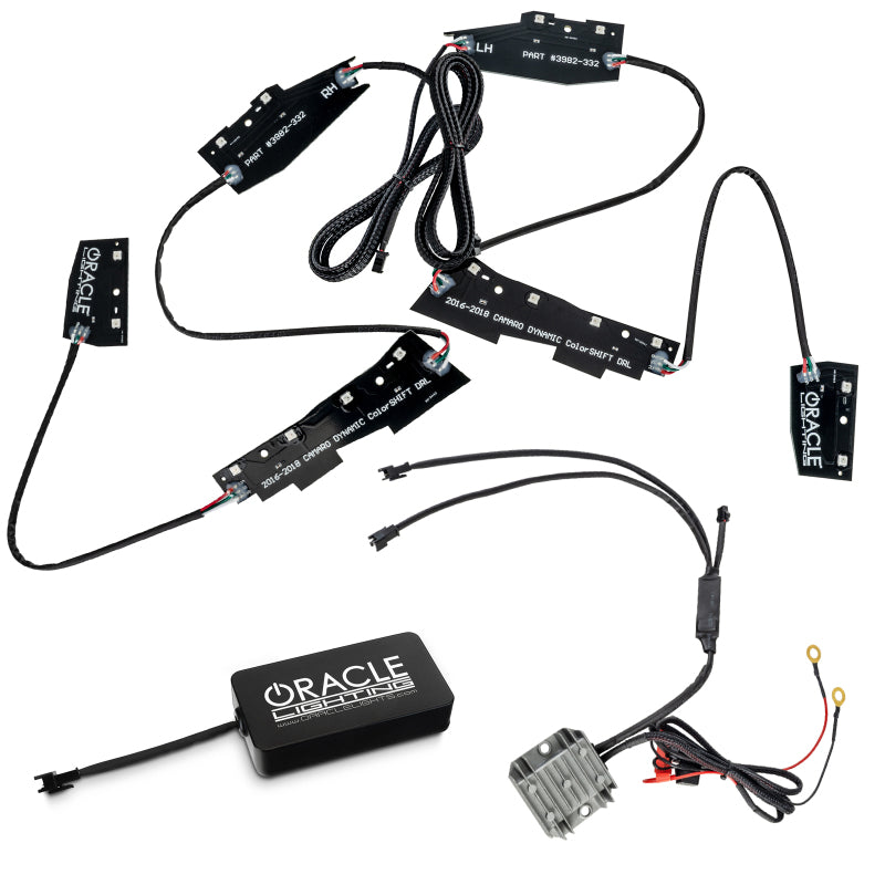 ORACLE Lighting Oracle 16-18 Chevy Camaro Dynamic Headlight DRL Upgrade Kit - ColorSHIFT - Dynamic