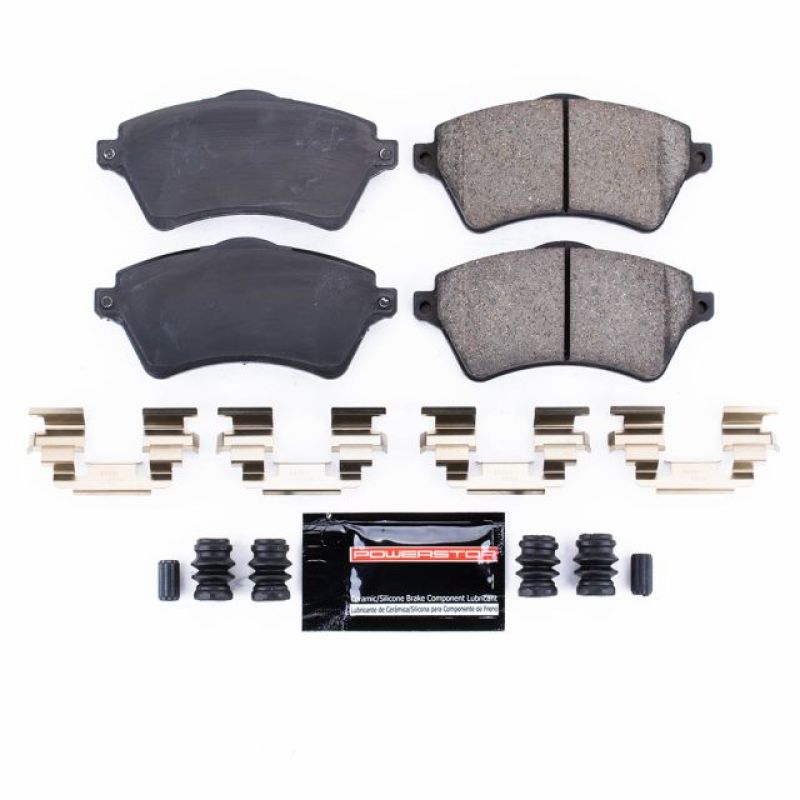 PowerStop Power Stop 02-05 Land Rover Freelander Front Z23 Evo Sport Brake Pad w/Hardware