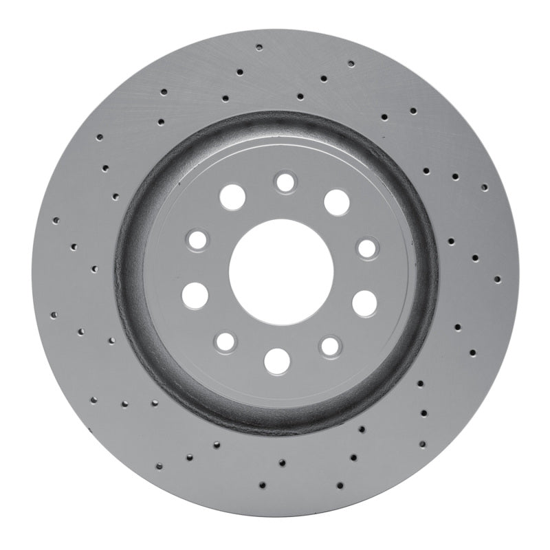 DFC 17-24 Maserati Levante Rear Drilled GeoSPEC Coated Rotor