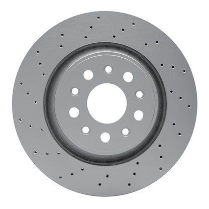 DFC 17-24 Maserati Levante Rear Drilled GeoSPEC Coated Rotor