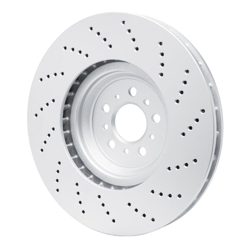 DFC 21-25 BMW M3 Left Front Drilled GeoSPEC Coated Rotor