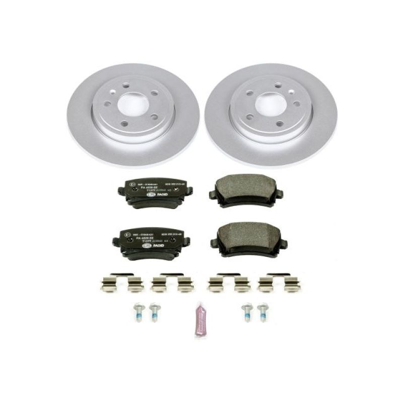 PowerStop Power Stop 05-09 Audi A4 Rear Euro-Stop Brake Kit