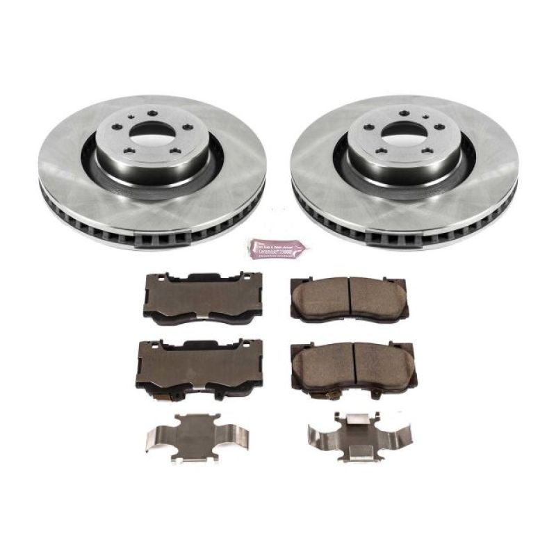 PowerStop Power Stop 15-19 Ford Mustang Front Autospecialty Brake Kit