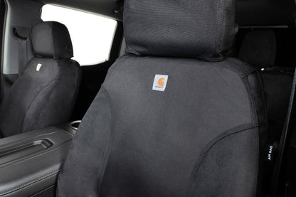 Covercraft 21-24 Ford Bronco Carhartt Super Dux SeatSaver Custom Second Row Seat Covers - Black
