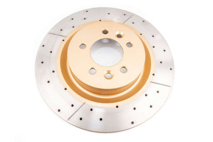 DBA 14-15 Land Rover Range Rover (w/o Brembo Brakes) Front Drilled & Slotted Street Series Rotor