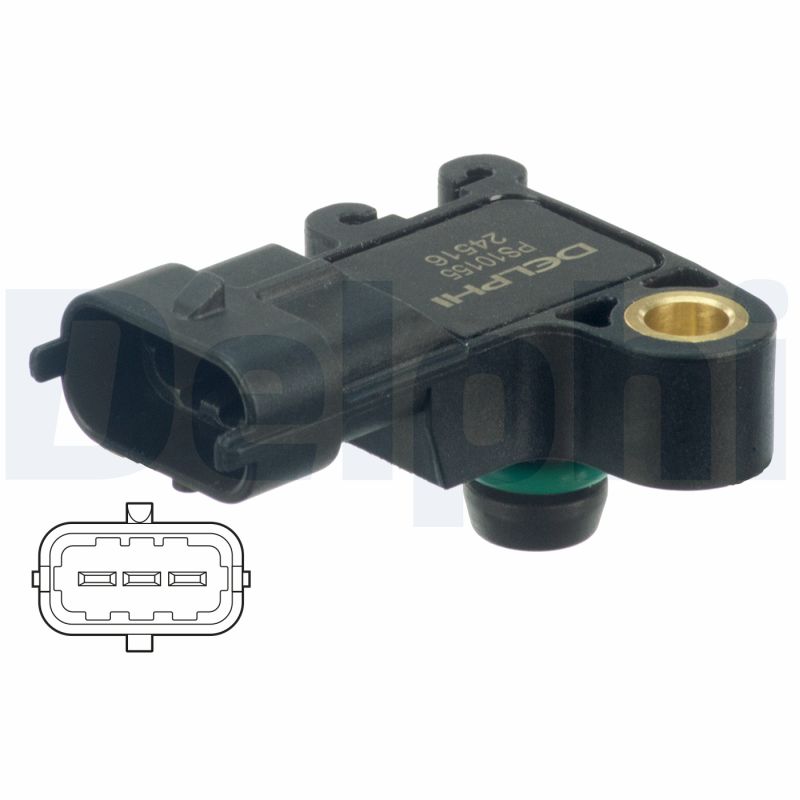DELPHI PS10155 Boost Pressure Sensor