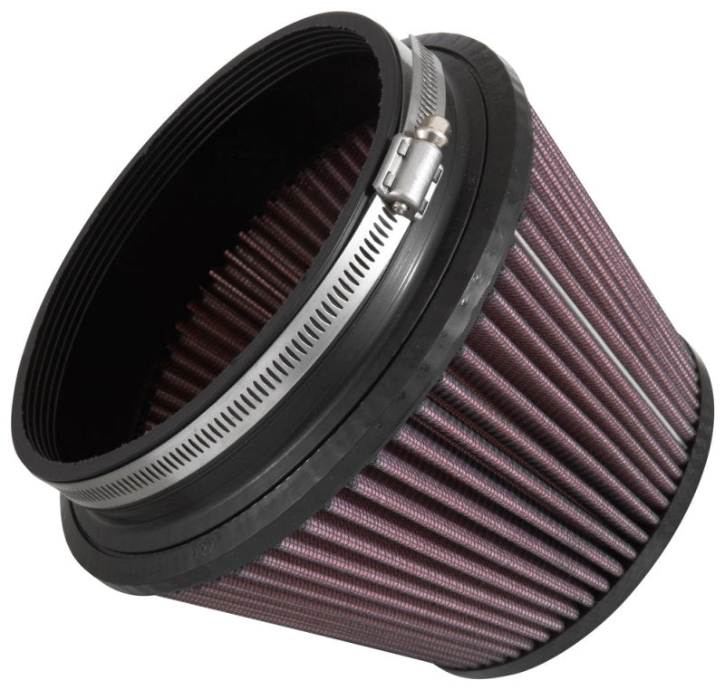 K&N Engineering K&N Universal Carbon Fiber Filter 6in Flange / 7-1/2in OD-B / 5-1/8in OD-T / 5in H