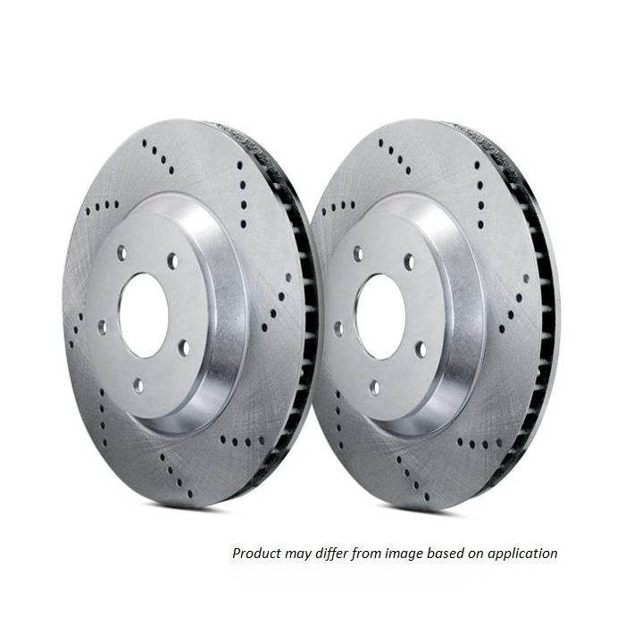 EBC D2124D Drilled Standard Brake Discs Front