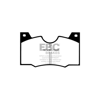 EBC DP3188C Redstuff LOW DUST Brake Pads 2 | ML Performance US Car Parts